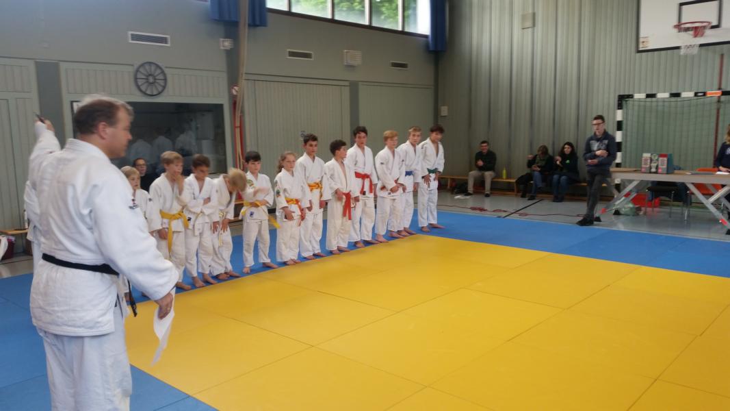 2. Kampftag Judo München Jugendliga Siegerehrung